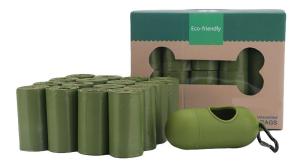 Quality PBAT PLA 15mic Biodegradable Dog Poop Bags 21000rolls wholesale