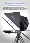 22 Inch TYSTVideo Professional Portable TV Live Stream Prompter Studio