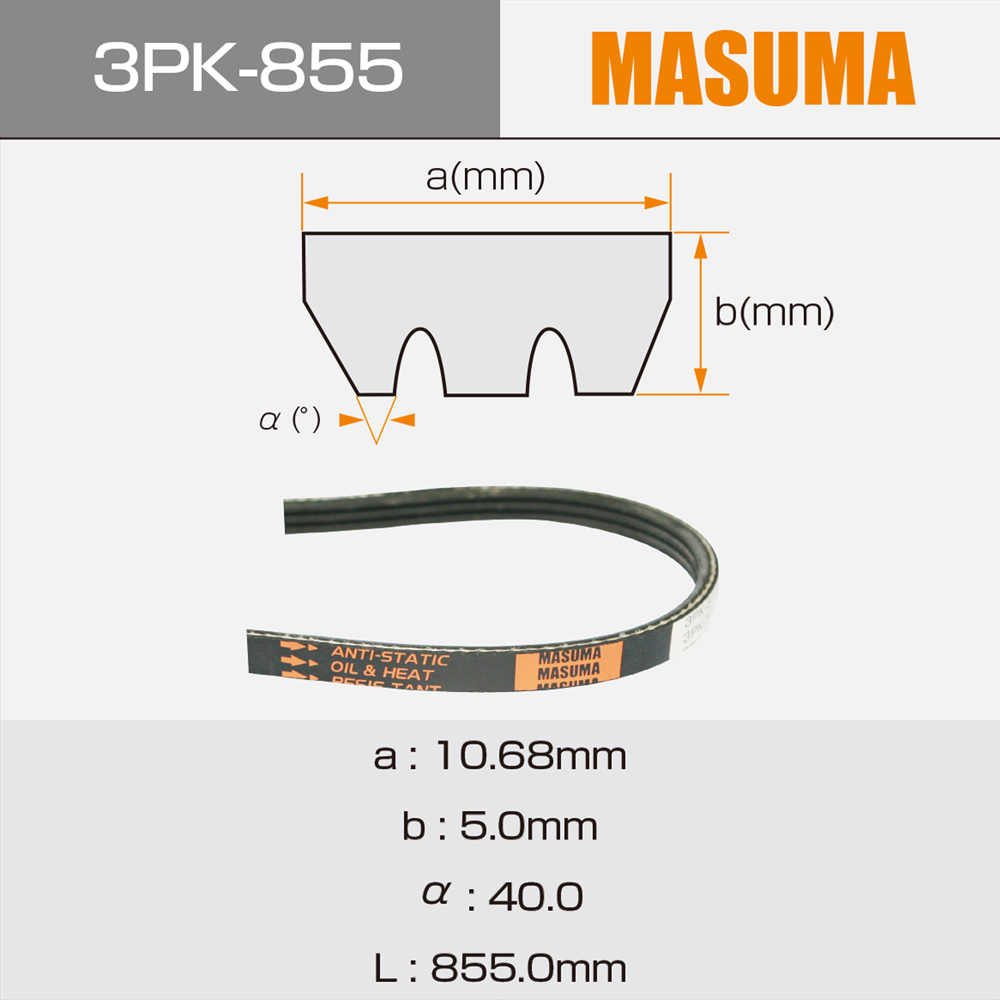 3PK-855 MASUMA Auto Spare Parts Transmission Parts for NISSAN CEFIRO VFY11 by MASUMA