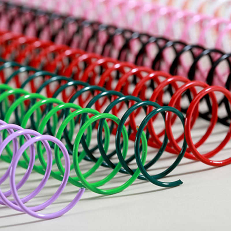 PVC Plastic Spiral Binding Ring 1-3/8" 1-1/2"