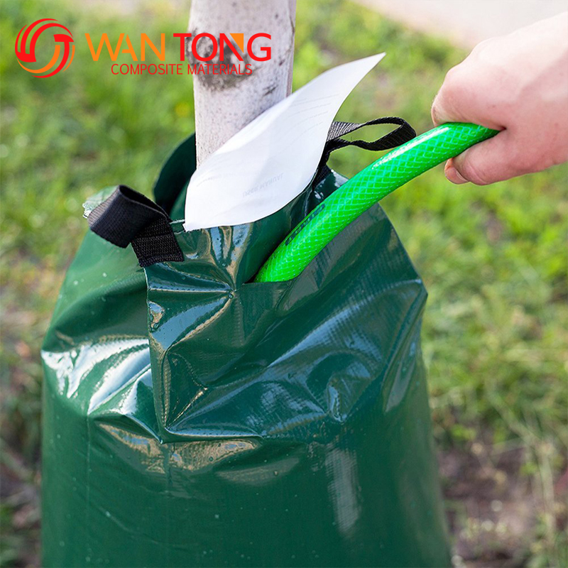 20 Gallon Capacity Army Green Tree Watering Bag with Slow Release Root Water System