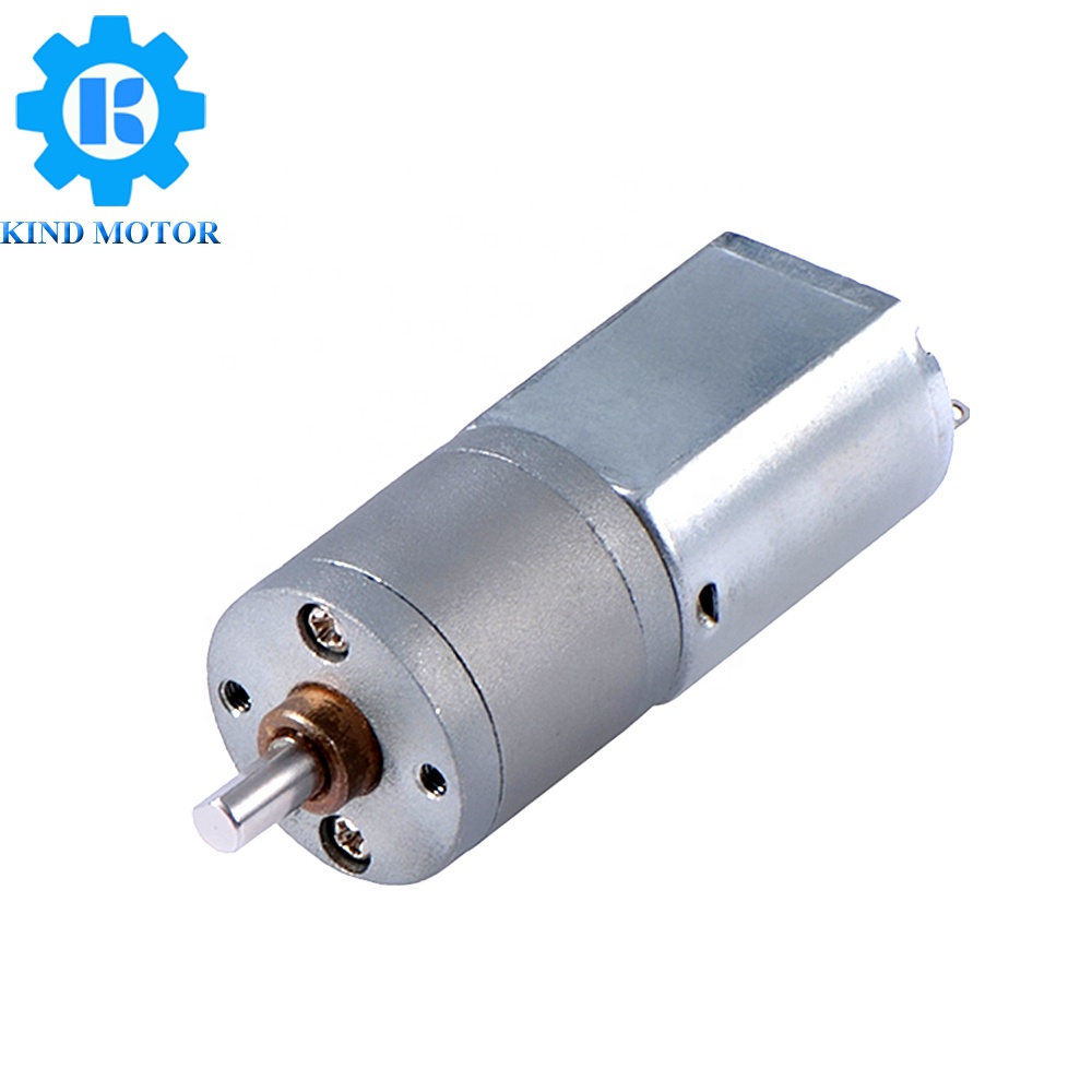 High torque carbon brush mini 16mm 20mm dc geared electric motor with encoder