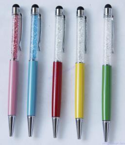 Quality low price crystal metal pen from zhejiang factory,crystal metal pen wholesale