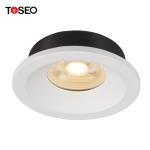 Chrome Round LED Recessed Waterproof IP65 Downlight For Office