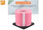 Pink Dental Barrier Film Roll with Dispenser Box 4" x 6" 1200 Sheets Disposable