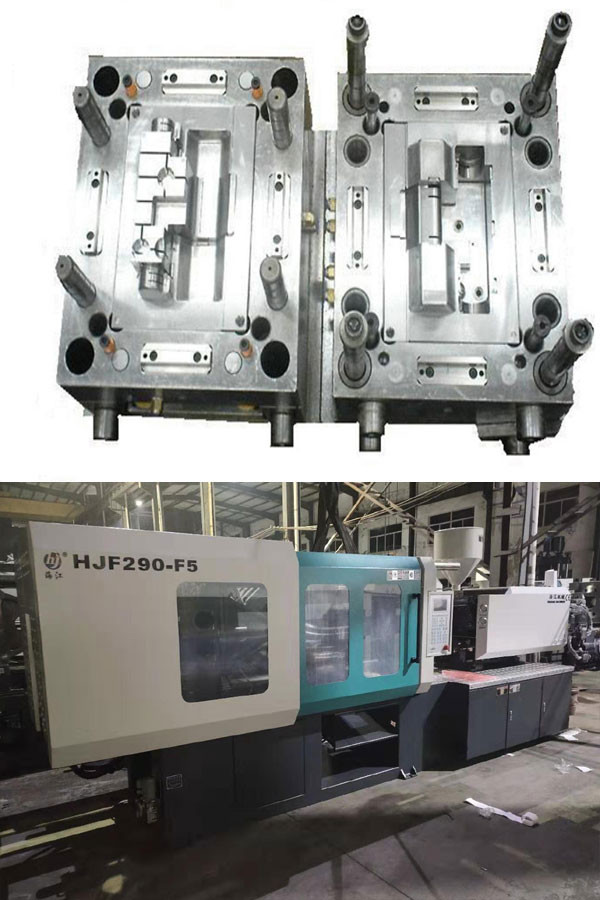 Energy Saving Semi Pvc Fitting Injection Moulding Machine 6.5KW Heating Power Fast Speed