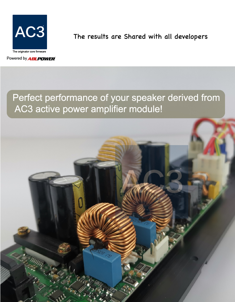 Active Speaker 20k Ohm 800W Speaker Power Amplifier Module