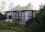 Wooden Eco Glamping Tents with Ventilation UV Protection
