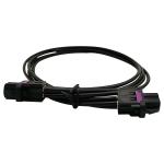 Automotive MINI FAKRA Coaxial Cable 4 Pin A Code Connectors For BMW
