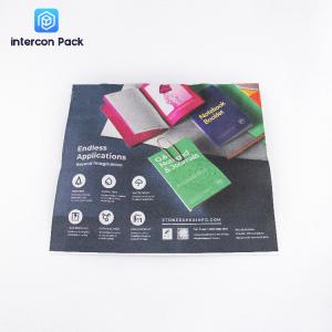 Quality Biodegradable Stone Paper Bag Three Side Sealing Zipper Packaging Bag wholesale
