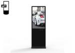 Ultra Thin 21mm Floor Standing Digital Signage Kiosk