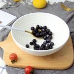 Thick Glaze A Grade Porcelain Bowls For Salad Steak