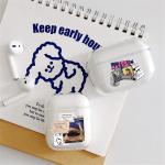 TPU Protective Airpods Pro Case Sky Travel Light Weight Full Body Transparent