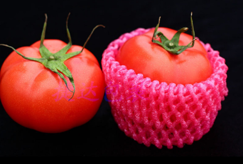 Various Fruit EPE Foam Sleeve Mesh Net Yellow Color