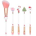 8PCS Beginner Elk Christmas Makeup Brush Beauty Cosmetic Personal Care