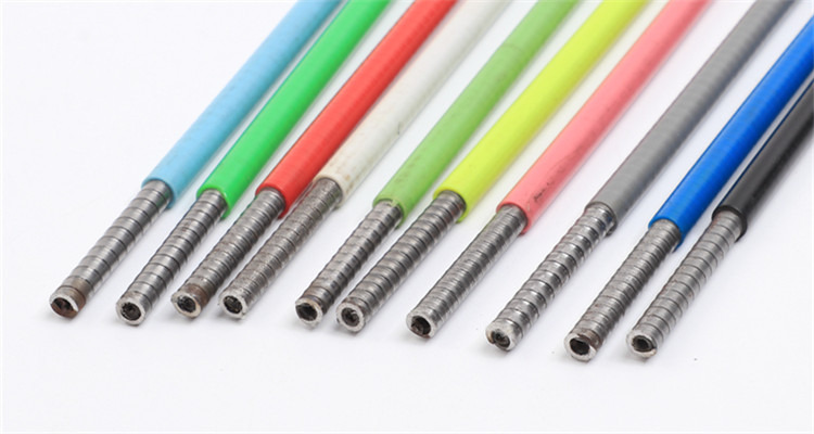 Motorcycle Rubber Double Spiral Cable Outer Cable Housing ISO9001
