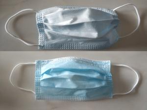 Quality Earloop Protective 3 Ply Non Woven Medical Face Mask wholesale