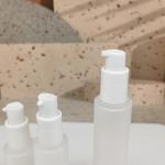 15ml 30ml 50ml Airless Vacuum Pump Bottle Frosted Matt For Lotion Cream