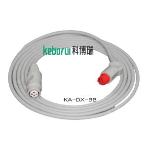 Quality IBP Cable Compatible Datex monitor To B.Braun transducer wholesale