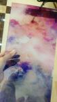 Window Vivid Color Ceramic Frit 12mm Glass Wall Murals