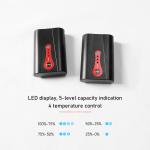 Li Ion Heated Socks Battery 18650 7.4V 2600mAh Rechargeable