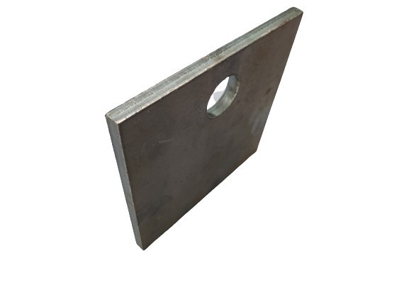 ASTM A36 Steel Roller Wheel Side Plate Roll Off Wheel Bracket