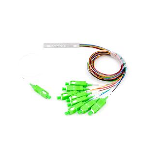 Quality 4 Way 1x4 Fiber Splitter Optical Power 1550nm Steel Tubular G657A1 wholesale