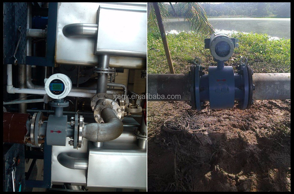 24VDC Diesel Fuel / Oil / Water Turbine Flow Meter fluid-meter.com