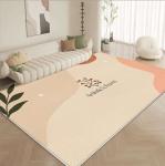 Imitation Cashmere Simple Living Room Floor Rugs Cashmere-Like Acrylic Yarns