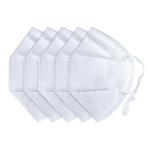 Eco friendly White Disposable Dust Mask , Antibacterial N95 Medical Masks