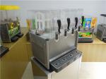 Four Tanks Fresh Juice Dispenser Machine , Restaurant / Party Beverage Dispenser