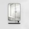 Buy cheap Minimalist Custom Bathroom Mirrors Framed Custom Cut Mirror Glass from wholesalers