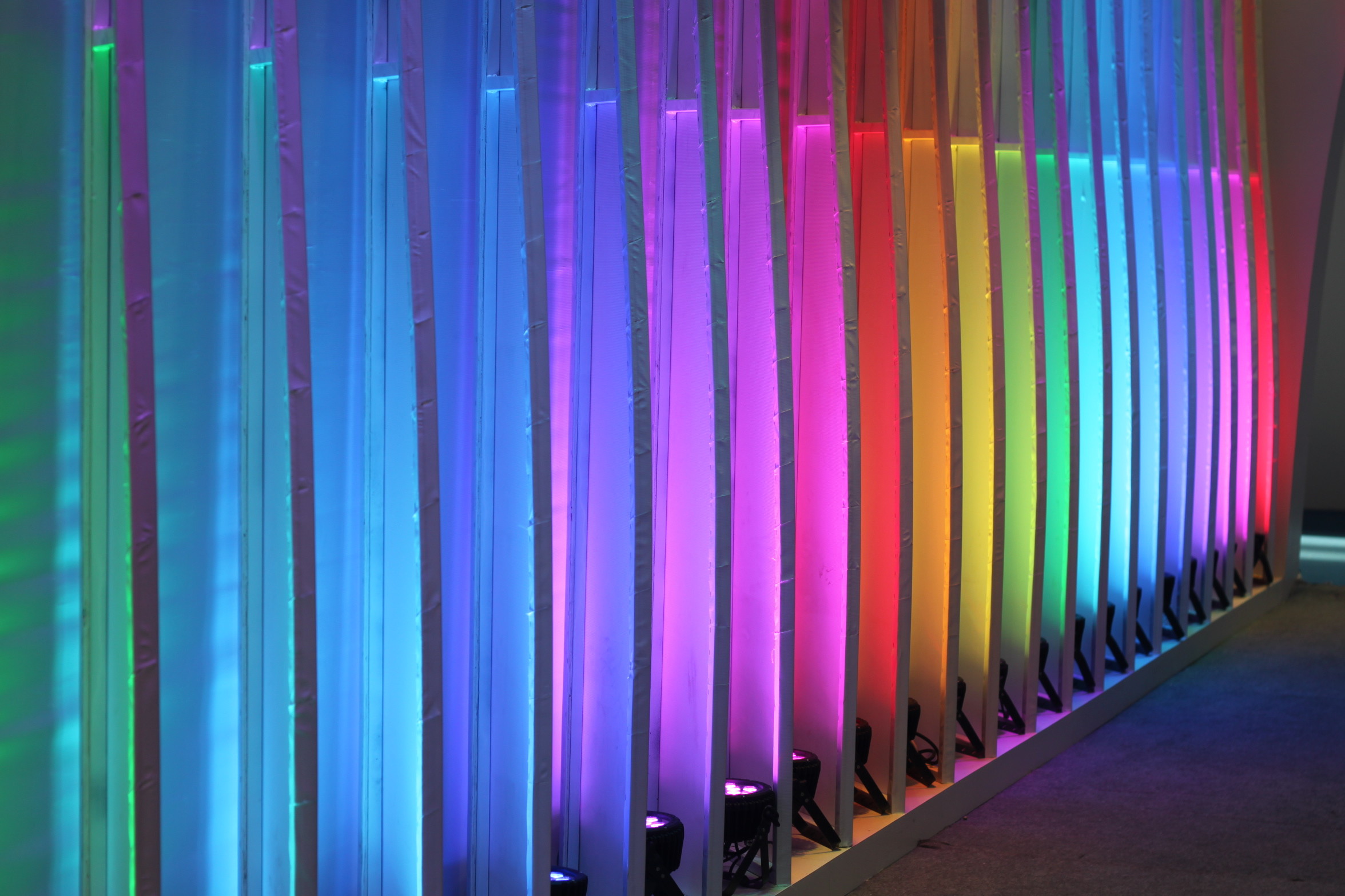 12* Tri - 3W 3 In 1 Waterproof LED Par Light Club Disco Dj Equipment Wedding Stage Lighting Decoration