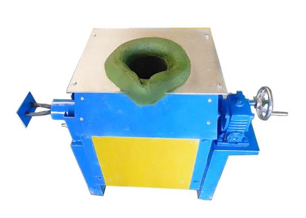 Cheap 110KW Tilting Crucible Aluminum Scrap Melting Furnace Medium Frequency for sale