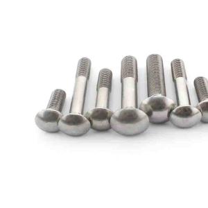 Quality 12mm-100mm Stainless Steel Hex Head Bolts M12 SS304 Plow Bolts For Building wholesale