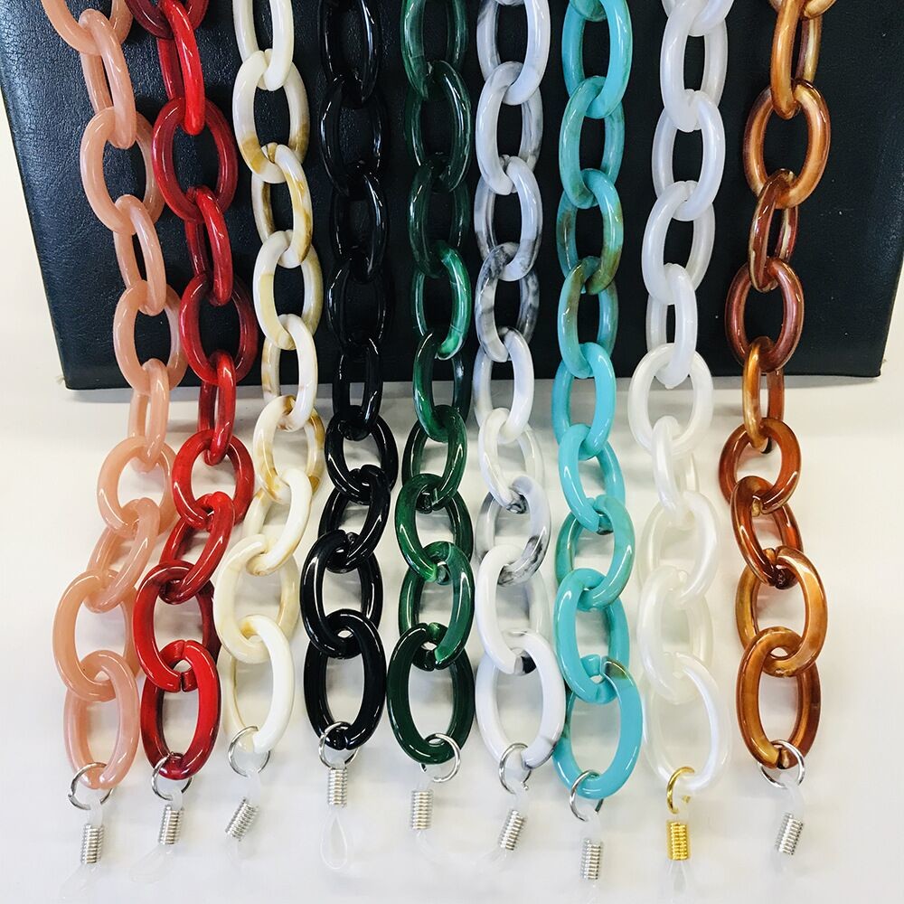 Acrylic Masking Chains Adult Face Maskss Chain Necklace Lanyard Face Masking Holder Strap