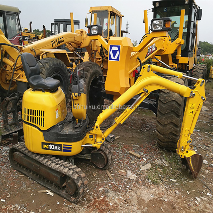 1ton used mini excavator komatsu pc10 second-hand excavator in japan
