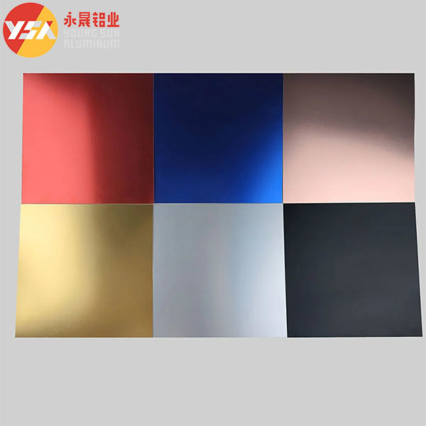 5052 Anodized Aluminum Sheet 2mm 3mm 4mm Black Blue Red Rose Gold Plate