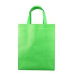 Recycled Green 86Gsm Printed Non Woven Shopping Bags Virgin Polypropylene