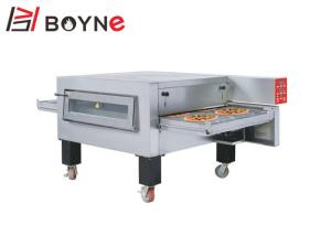 Quality Commercial Conveyor Electric Pizza Oven Stainless Steel 120~180 Pcs/Hour Deliver Automatically wholesale
