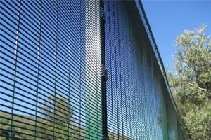 Quality Galvanised PVC Coated Welded Mesh Fencing Green V Mesh Fencing wholesale