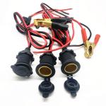 Car Motorcycle Truck Cigarette Lighter Socket Female Power Outlet With 5M Cable