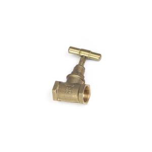 Quality Water Heater Service Oem Brass Stop Valve Nickel Plating Corrosion Proof wholesale