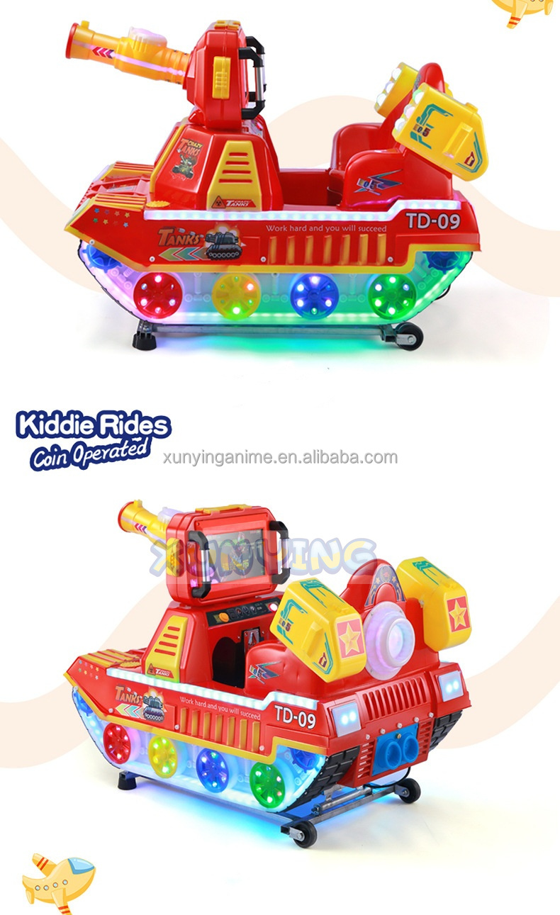 Children'S Toy Coin Operated Kiddie Ride Car Equipment CE Certificated