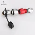 Certificated IP65/IP67 Male Female 2Pin Metal Bayonet Underwater Circular