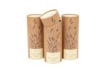 UV Processed Biodegradable Paper Tubes Embossed For Deodorant
