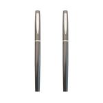 Grey Metal Calligraphy Brush Pen Fountain Pen Style Soft Tip Brush Pen