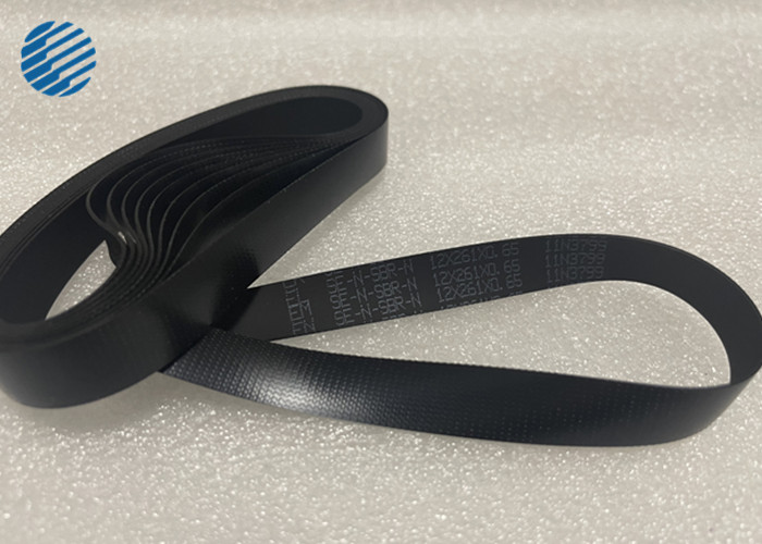 Wincor Black Flat Rubber Drive Belts 1750044960 For ATM Stacker
