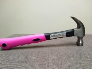 Quality Forged Steel Materials Hand Working Tools Polishing Surface Plastic Handle Claw Hammer Nail hammer wholesale