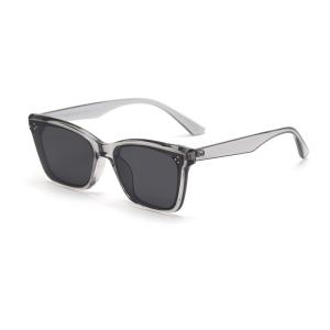 Quality Shade Women TR90 Sunglasses Unisex Trendy Stylish Square BSCI wholesale
